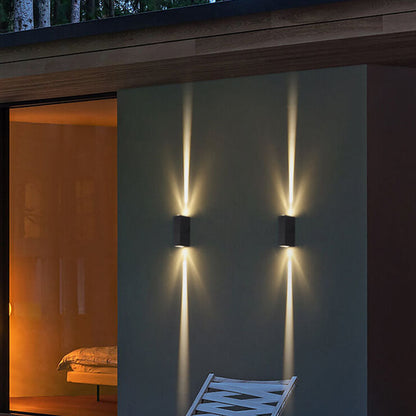 Modern Rectangular LED Outdoor Wall Sconce