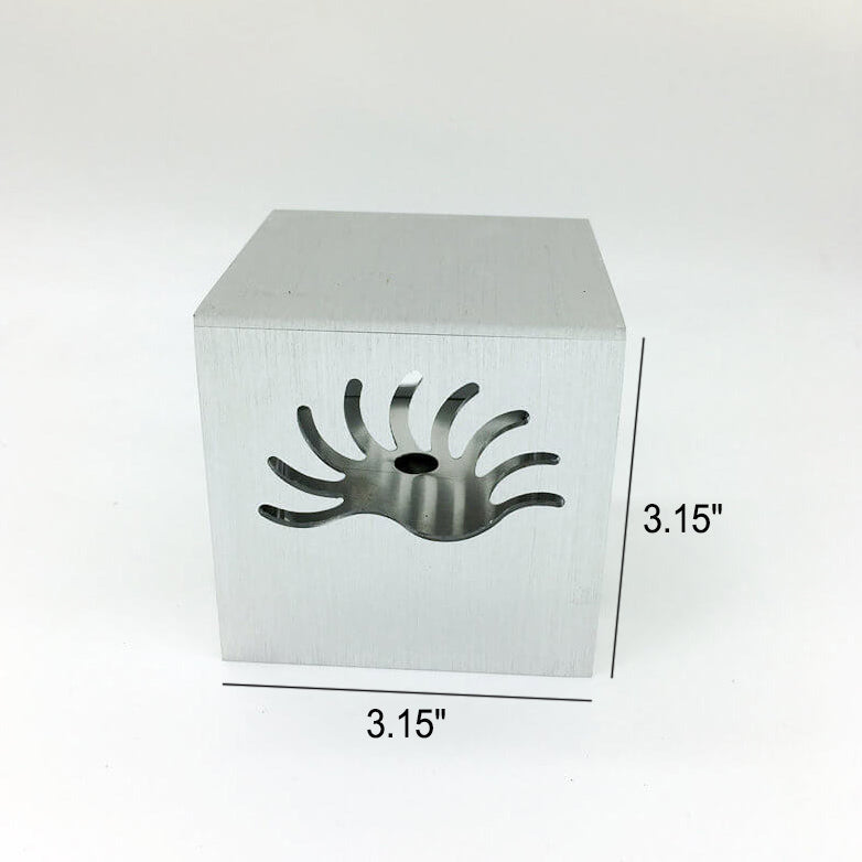 Square Phoenix Tail LED Decorative Wall Sconce Lamp
