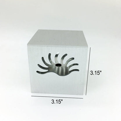 Square Phoenix Tail LED Decorative Wall Sconce Lamp
