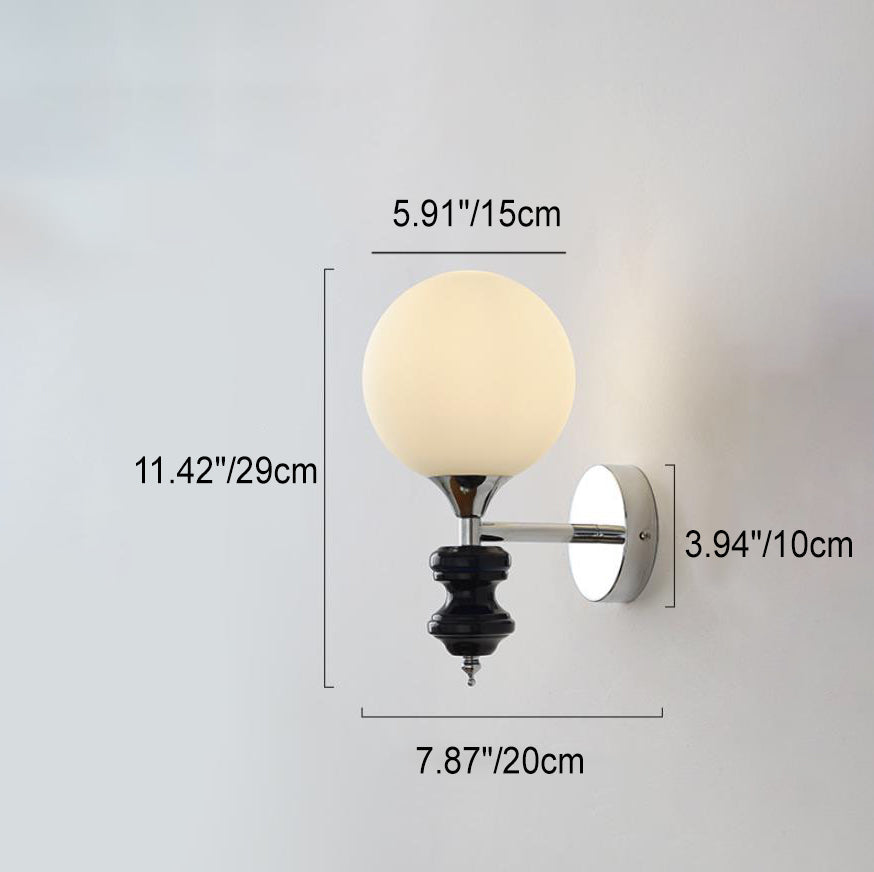 Simplicity Silver Finish Frame 1-Light Wall Sconce Lamp