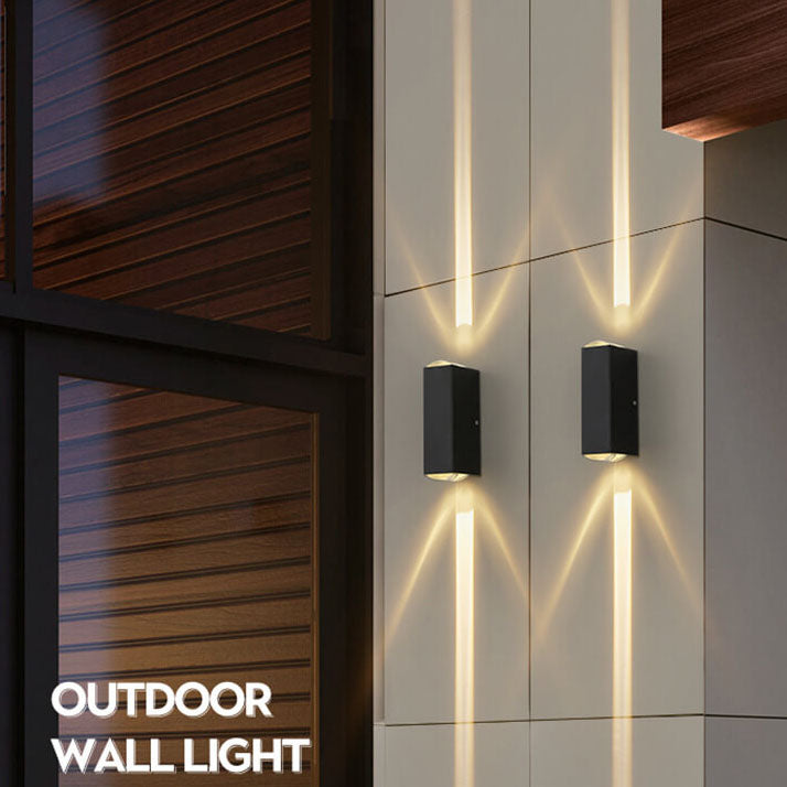 Modern Rectangular LED Outdoor Wall Sconce