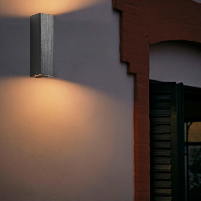 Modern Minimalist Rectangular Aluminum LED Wall Sconce Lamp