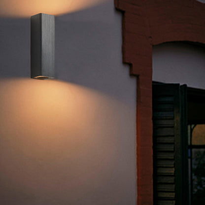 Modern Minimalist Rectangular Aluminum LED Wall Sconce Lamp