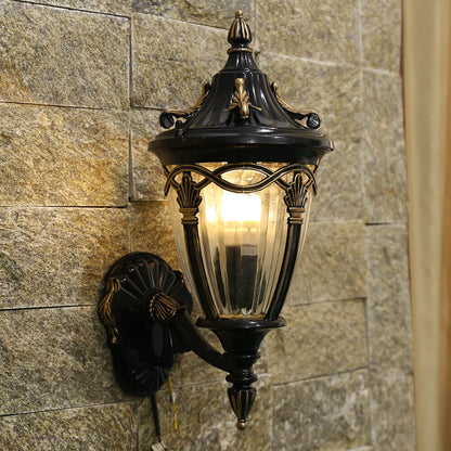 Maple Lantern Outdoor Waterproof 1-Light Wall Sconce Lamp