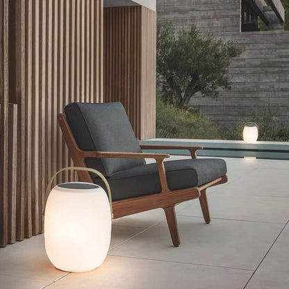 Solar PE Portable Basket LED Outdoor Waterproof Light