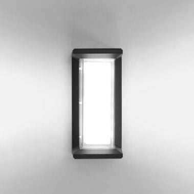 Waterproof Rectangular LED 1-Light Outdoor Wall Sconce Lamp