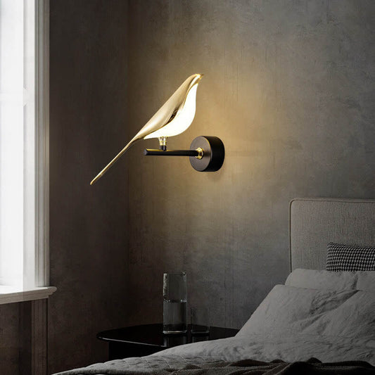 Creative Bird 1/2 Light LED Rotatable Wall Sconce Lamp