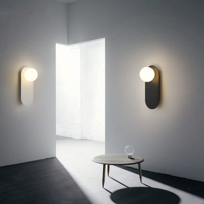 Nordic Minimalist Glass Ring Wall Sconce