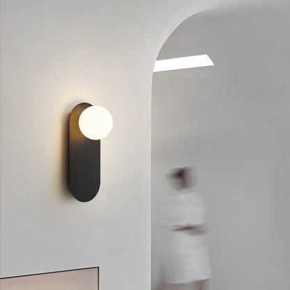 Nordic Minimalist Glass Ring Wall Sconce
