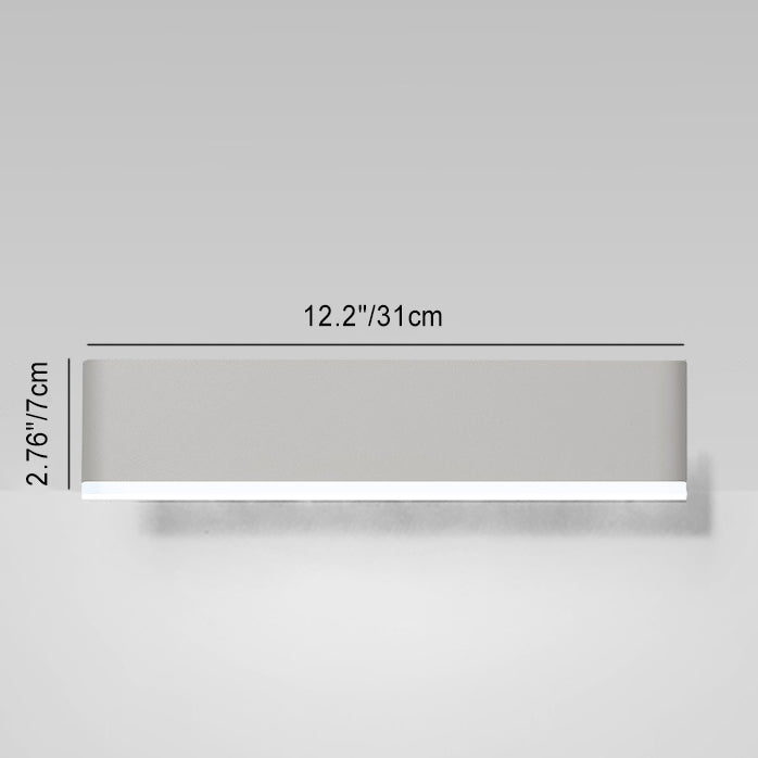 Modern Minimalist Acrylic Cuboid Iron LED Wall Sconce Lamp
