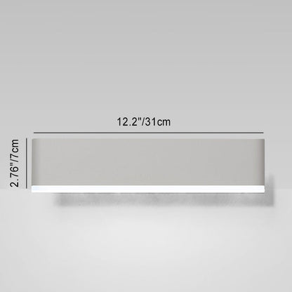 Modern Minimalist Acrylic Cuboid Iron LED Wall Sconce Lamp