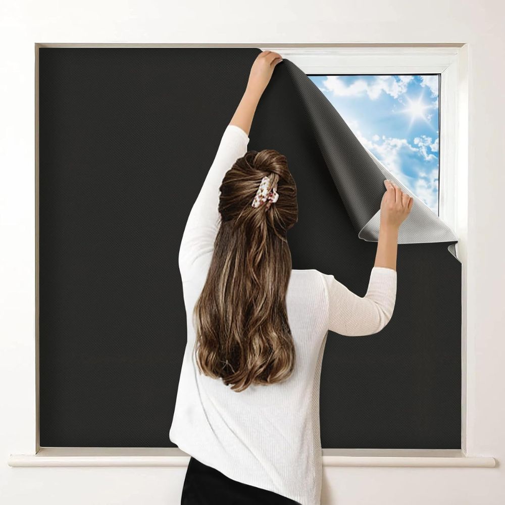 Adhesive Blackout Window Cover Shade