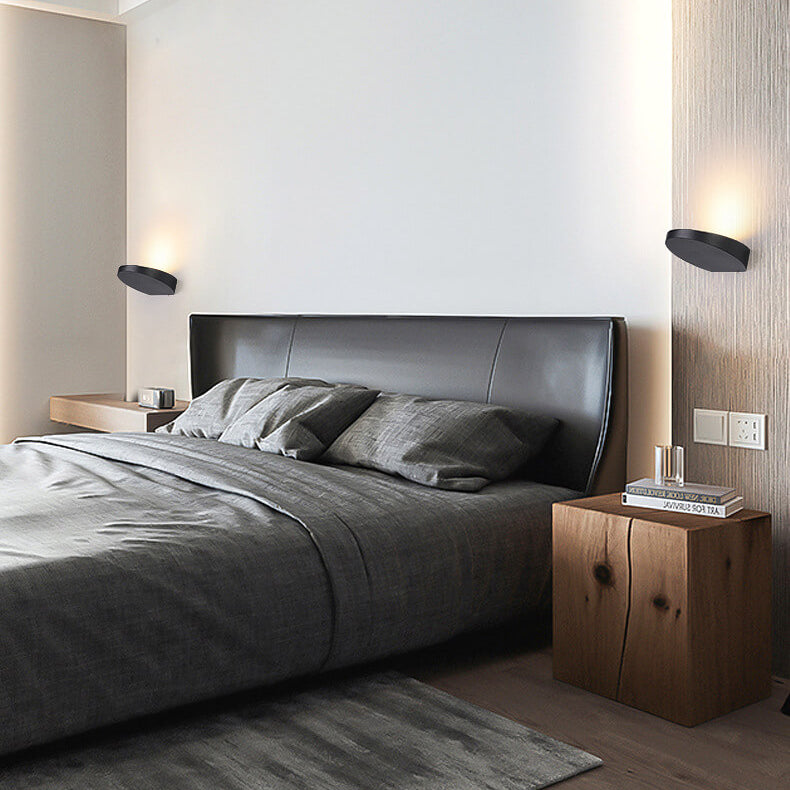Minimalist Disc 1-Light LED Wall Sconce Lamp