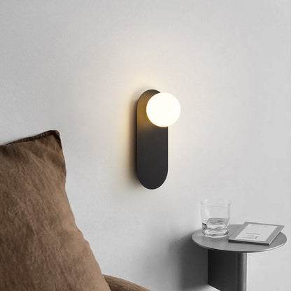 Nordic Minimalist Glass Ring Wall Sconce