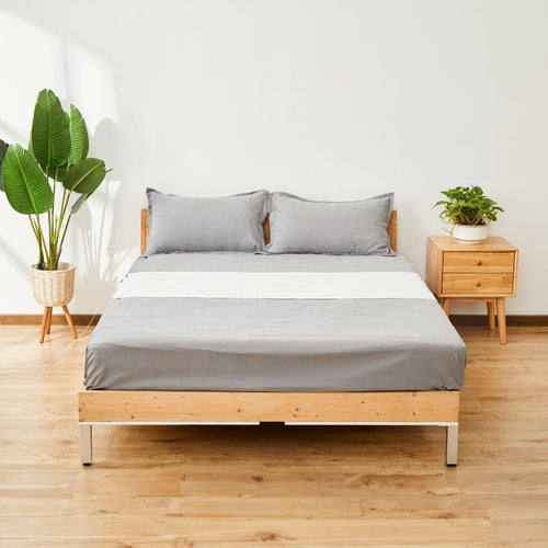 Grounding Bed Sheet with Detachable Grounding Cord