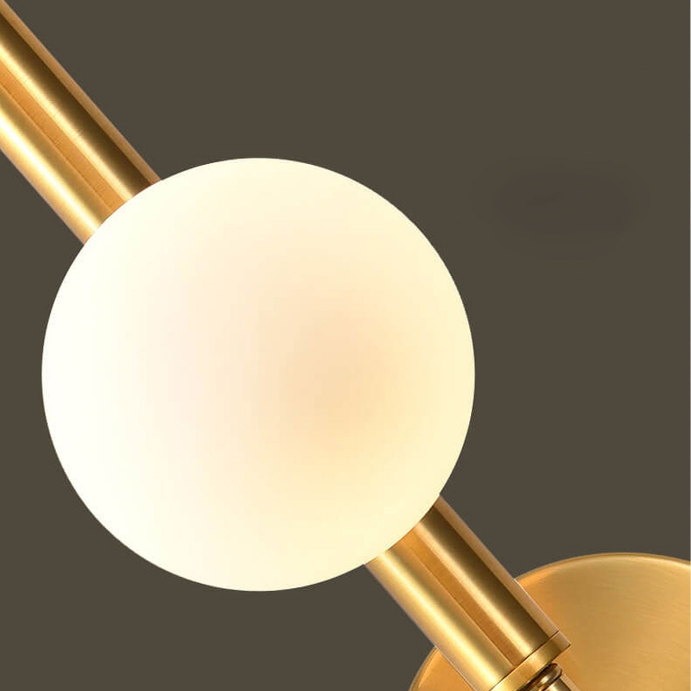 Light Luxury Bead String Design 3-Light Wall Sconce Lamp