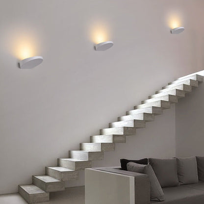 Minimalist Disc 1-Light LED Wall Sconce Lamp