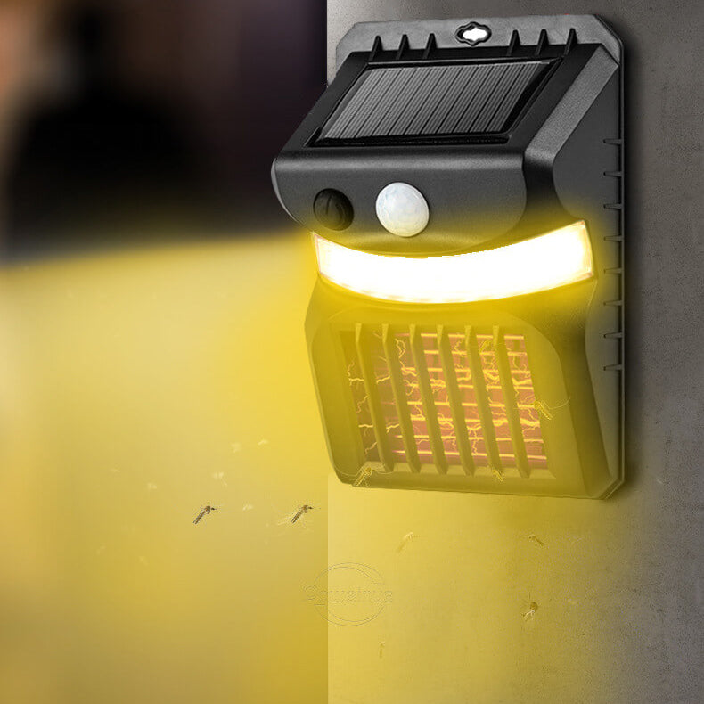 Solar Intelligent Sensor Outdoor Garden Wall Sconce Lamp