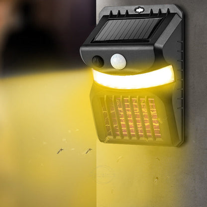 Solar Intelligent Sensor Outdoor Garden Wall Sconce Lamp