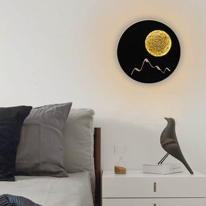 Nordic Round Planet Decorative 1-Light LED Wall Sconce Lamp