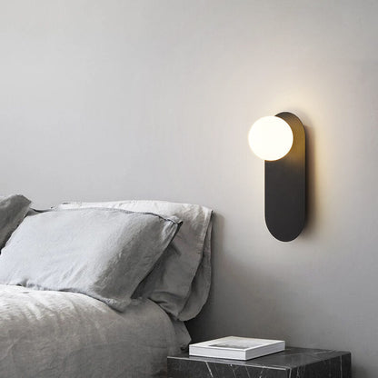 Nordic Minimalist Glass Ring Wall Sconce