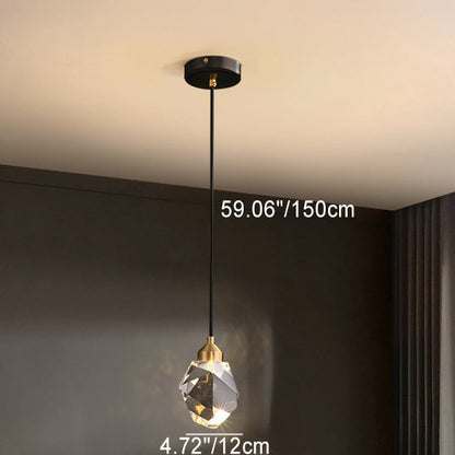 Modern Crystal Iron Pendant Light