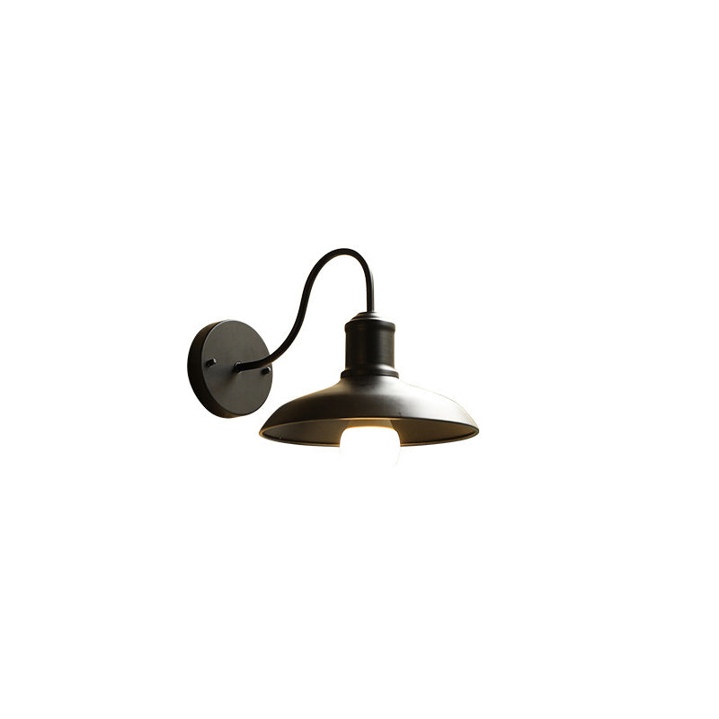 Loft Outdoor Waterproof 1-Light Bent Arm Wall Sconce Lamp