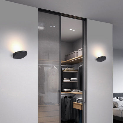Minimalist Disc 1-Light LED Wall Sconce Lamp