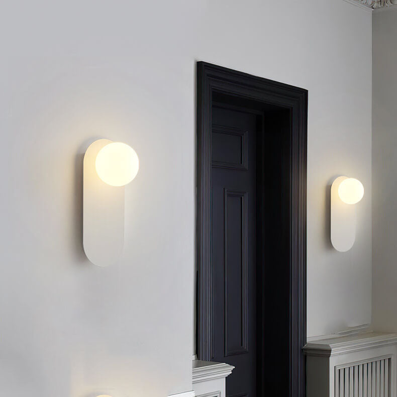 Nordic Minimalist Glass Ring Wall Sconce