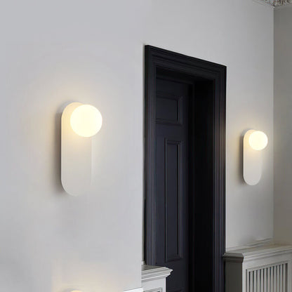 Nordic Minimalist Glass Ring Wall Sconce