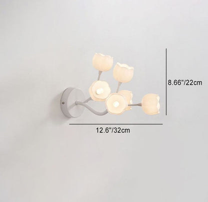 Scandinavian Branch Iron PE 6-Light Wall Sconce Lamp