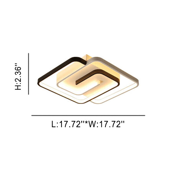 Modern Ring Ceiling Light
