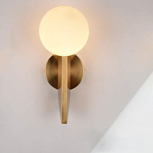 Nordic Simple Ball Lamp Shade 1-Light Wall Sconce Lamp