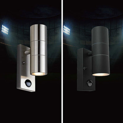 Chrome 1-Light Outdoor Waterproof Wall Sconce Lamp