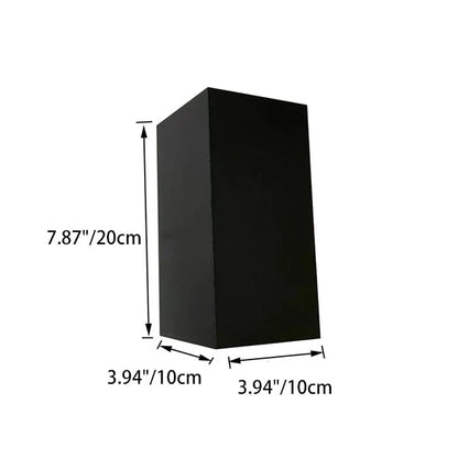 Aluminum Square APP Dimming Waterproof LED Wall Sconce Lamp