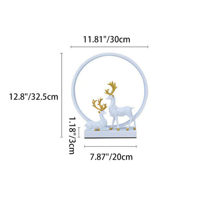 Contemporary Deer Table Lamp