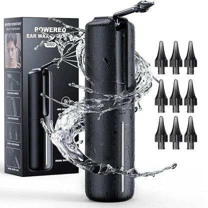Ear Cleaning System, Rechargeable Triple Jet Stream