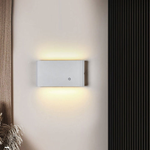 Human Rechargeable Magnetic LED Outdoor Wall Sconce Lamp