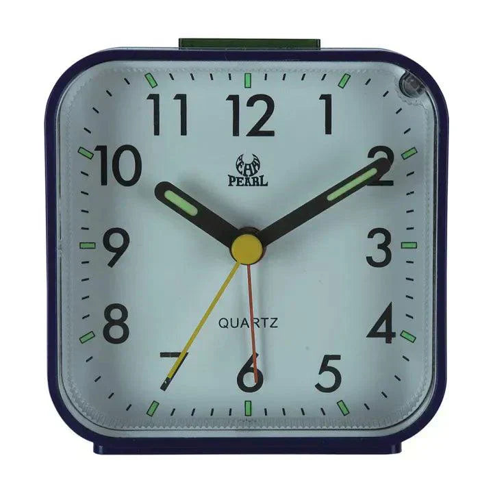 Analog Bedside Alarm Clock with Snooze