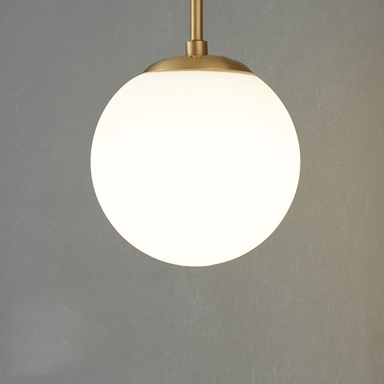 Simplicity Full Copper Long Bar 1-Light Wall Sconce Lamp