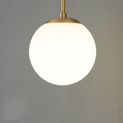Simplicity Full Copper Long Bar 1-Light Wall Sconce Lamp