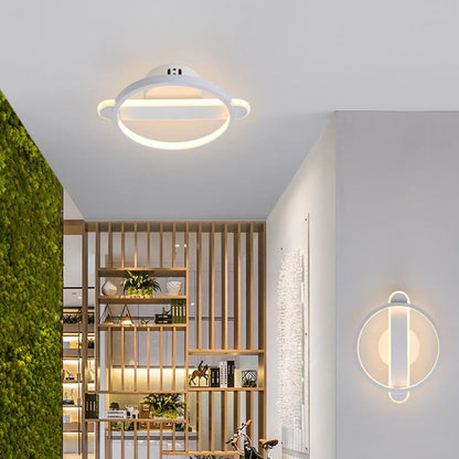 Aluminum Graphic LED Multipurpose Wall Sconce Lamp