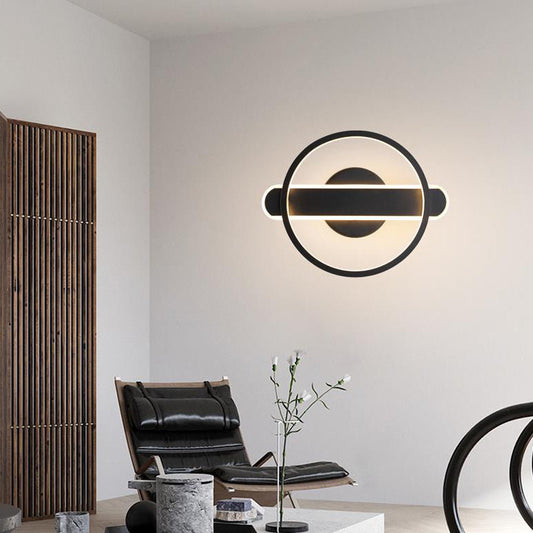 Aluminum Graphic LED Multipurpose Wall Sconce Lamp