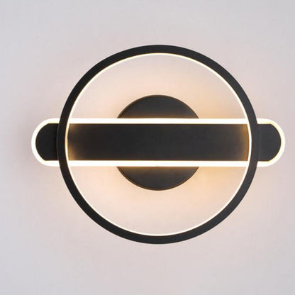 Aluminum Graphic LED Multipurpose Wall Sconce Lamp