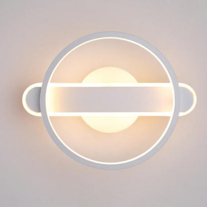 Aluminum Graphic LED Multipurpose Wall Sconce Lamp