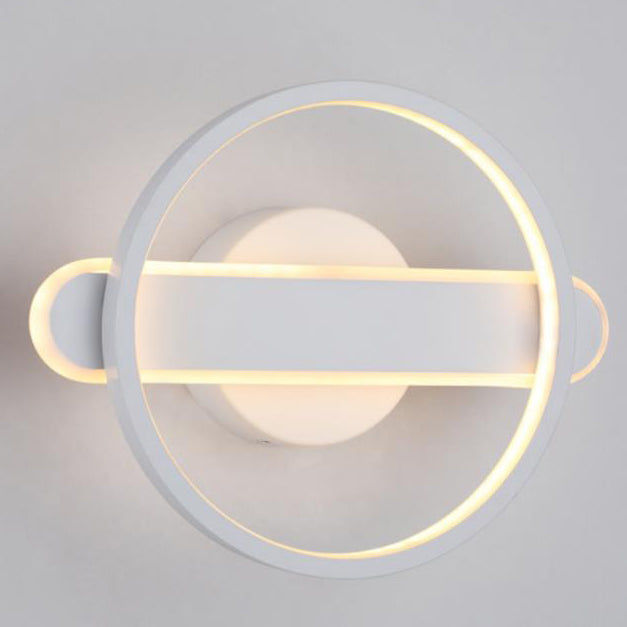 Aluminum Graphic LED Multipurpose Wall Sconce Lamp