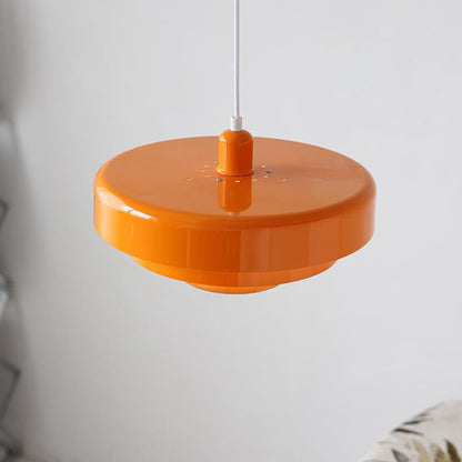 Nordic Vintage Multi-Layered Round Metal Pendant Light