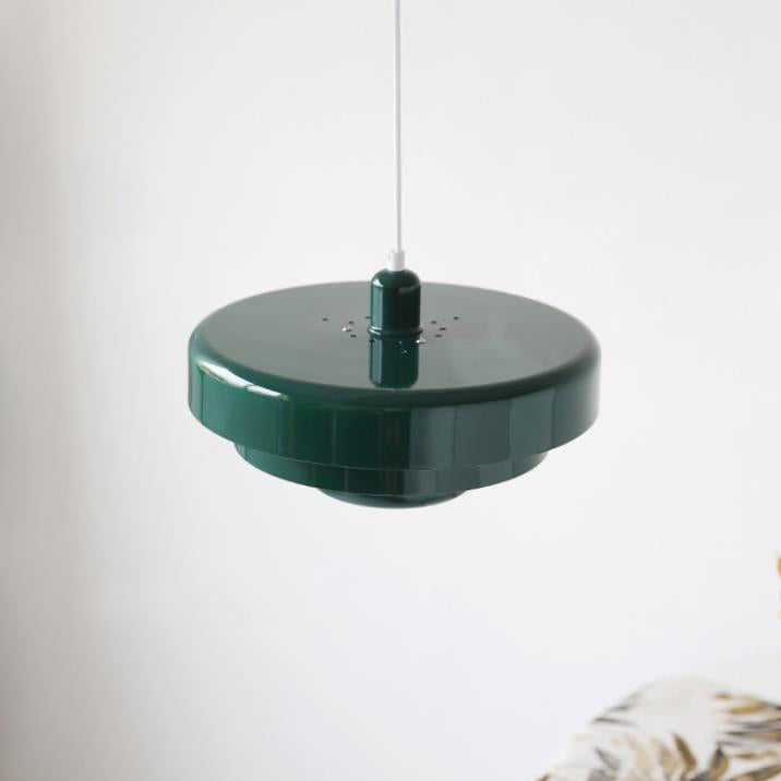Nordic Vintage Multi-Layered Round Metal Pendant Light