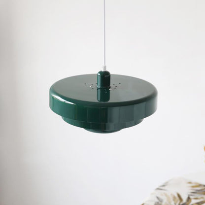 Nordic Vintage Multi-Layered Round Metal Pendant Light