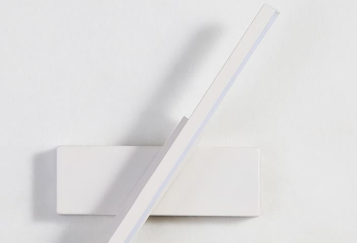 Iron Long Bar Design Rotatable LED Wall Sconce Lamp
